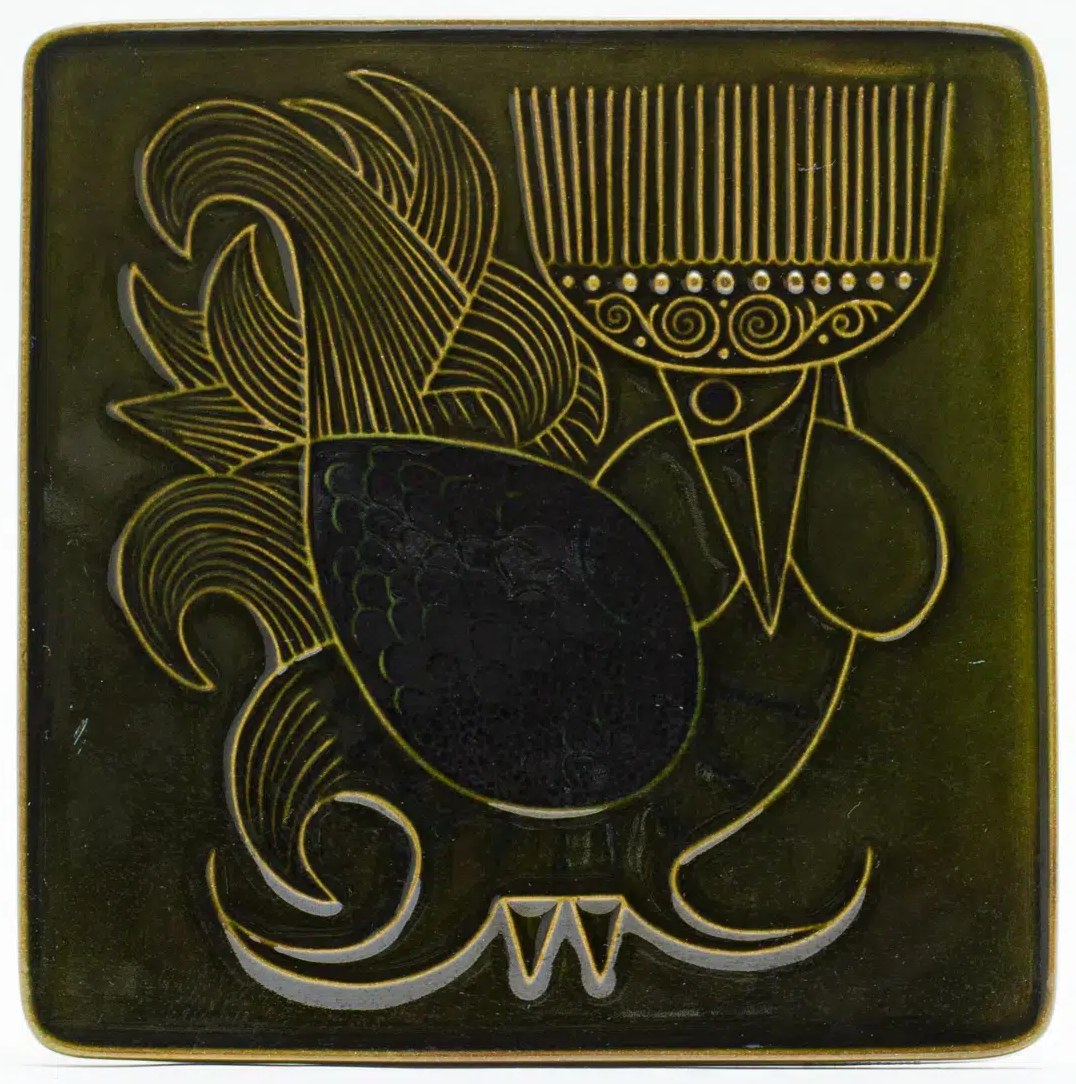 Fågel、1960年代、25 × 25cm